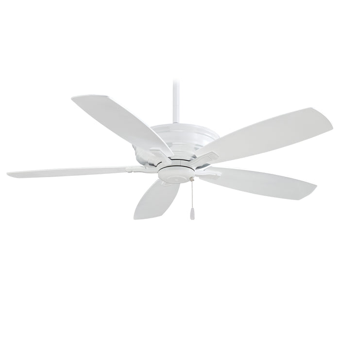 Minka Aire Kafe 52 in. Indoor White Ceiling Fan