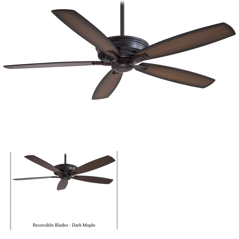 Minka Aire F696-KA Kafe-XL Kocoa 60" Ceiling Fan with Remote Control - ALCOVE LIGHTING