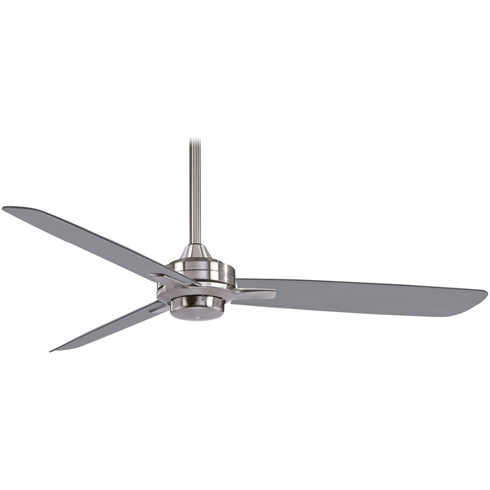 Minka Aire F727-BN/SL Rudolph Brushed Nickel 52" Ceiling Fan with Wall Control