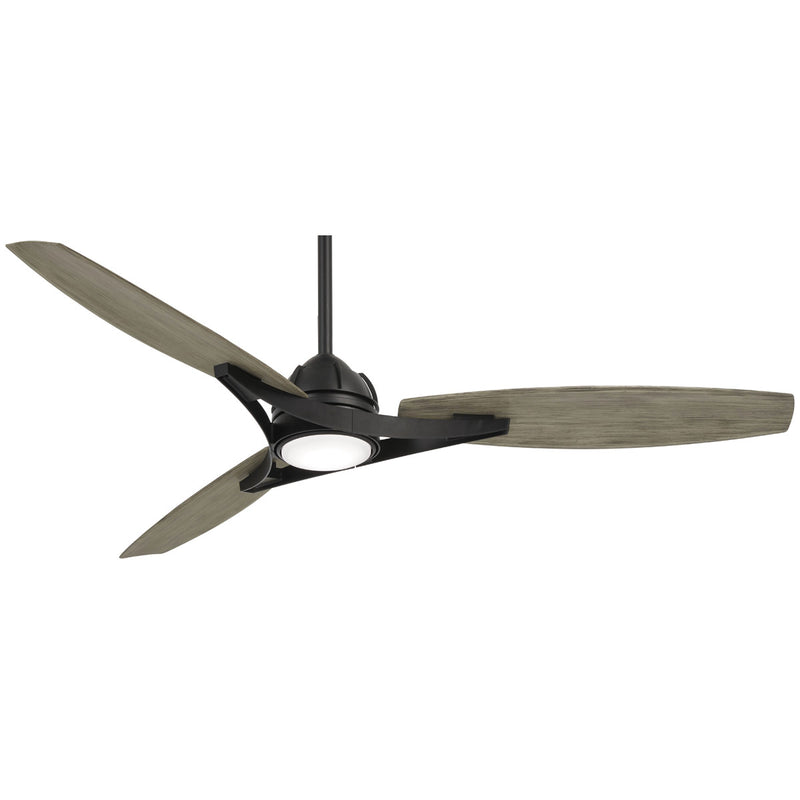 Minka Aire Molino 65 in. LED Indoor/Outdoor Coal Ceiling Fan with Remote
