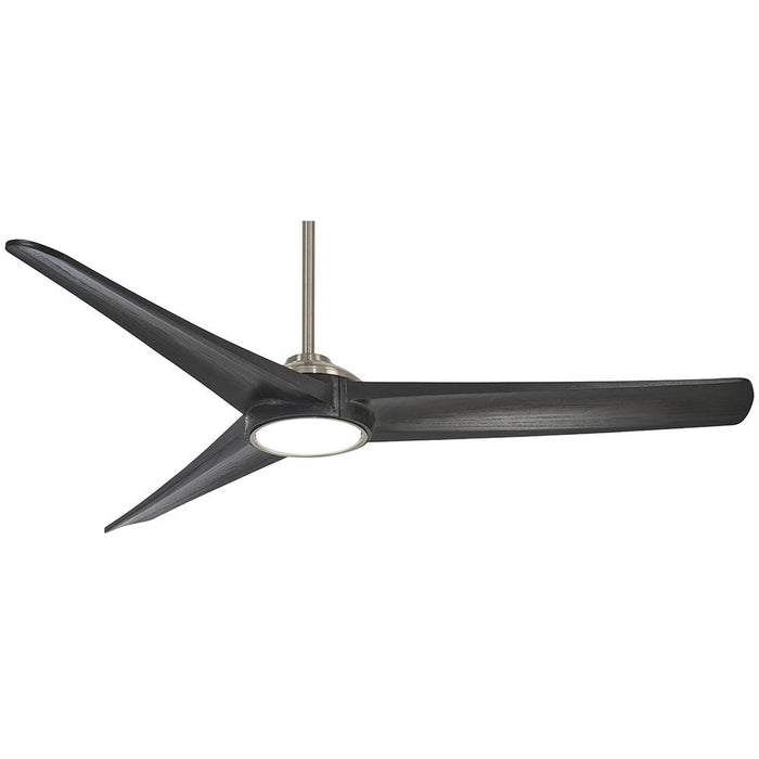 Minka Aire F747L-BN/CL Timber Brushed Nickel 68" LED Smart Ceiling Fan