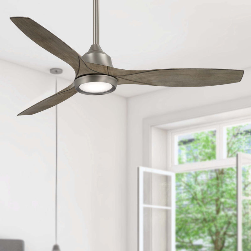 Minka Aire Skyhawk 60 in. Indoor Burnished Nickel LED Ceiling Fan