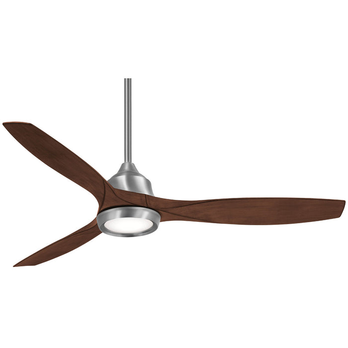 Minka Aire Skyhawk 60 in. Brushed Nickel LED Ceiling Fan with Remote Control