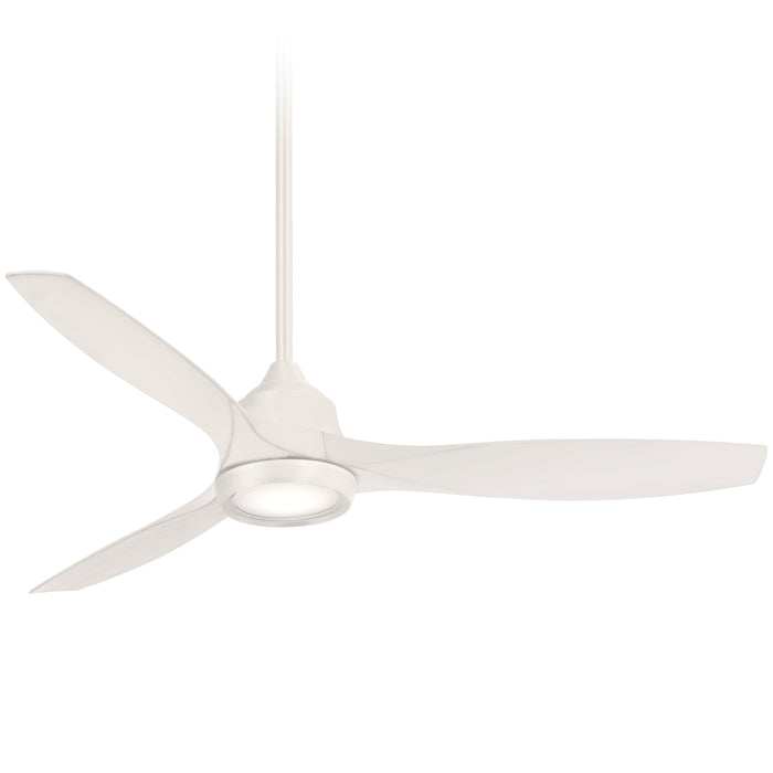 Minka Aire Skyhawk 60 in. Flat White LED Ceiling Fan with Remote Control