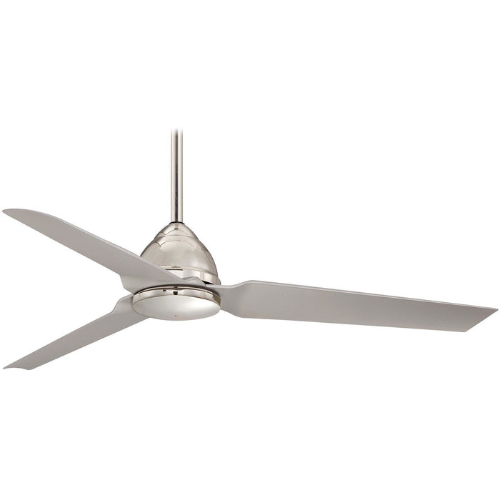 Minka Aire F753-PN Java Polished Nickel 54" Indoor Ceiling Fan with Remote Control - ALCOVE LIGHTING