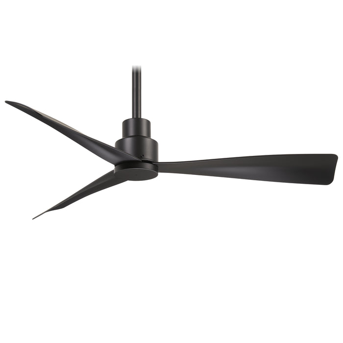 Minka Aire F786-CL Simple 44 in. Indoor/Outdoor Coal Ceiling Fan with Remote