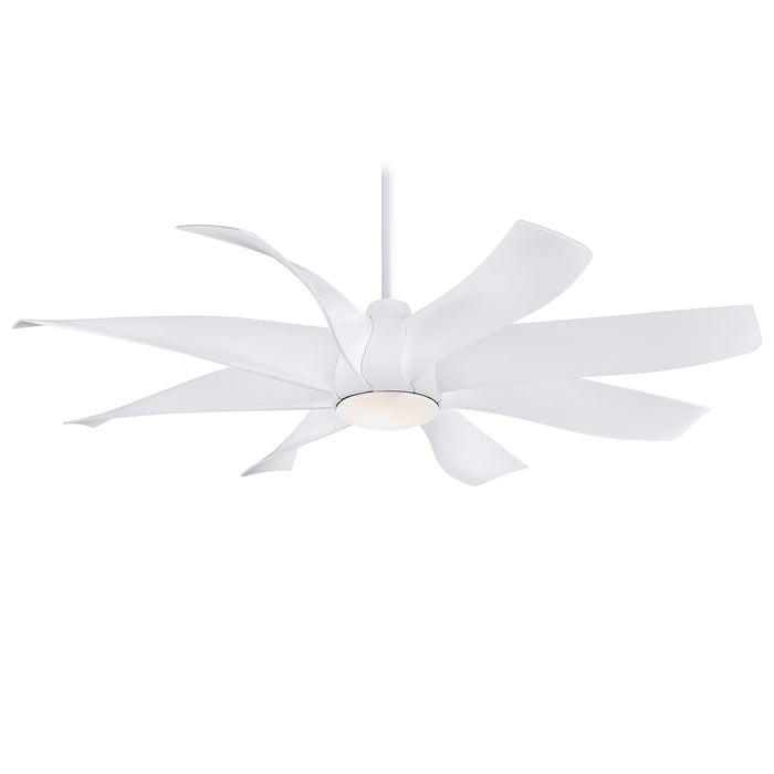 Minka Aire Dream Star 60 in. LED White Ceiling Fan with Remote