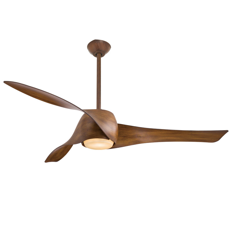 Minka Aire Artemis F803DL-DK 58-Inch LED Indoor Smart Ceiling Fan in Distressed Koa with Remote