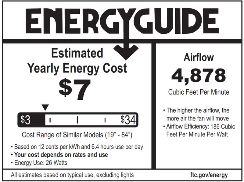 Minka Aire Artemis F803DL-DK 58-Inch LED Indoor Smart Ceiling Fan in Distressed Koa with Remote