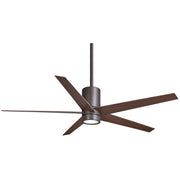 Minka Aire Symbio 56 in. LED Indoor Oil Rubbed Bronze Ceiling Fan with Remote - ALCOVE LIGHTING