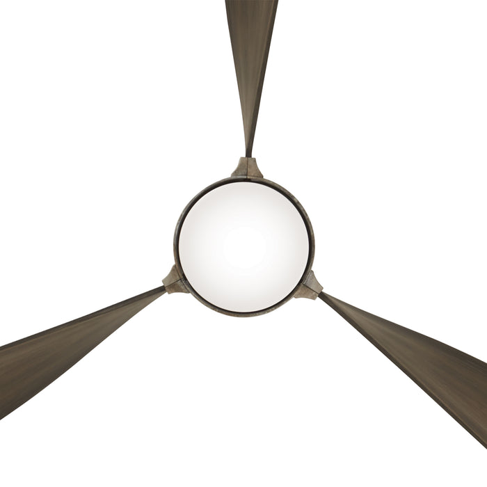 Minka Aire Triple 60 in. LED Indoor Varnished Iron Ceiling Fan with Remote