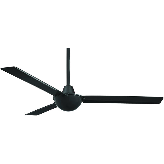 Minka Aire F833-BK Kewl Black 52" Modern Ceiling Fan with Wall Control