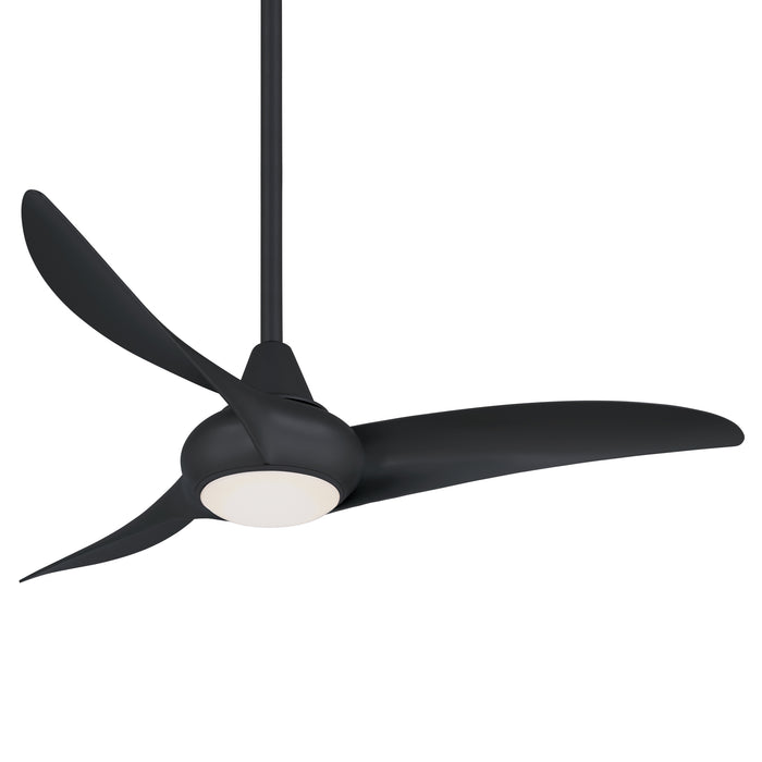 Minka Aire Light Wave 44 in. LED Indoor Coal Ceiling Fan with Remote