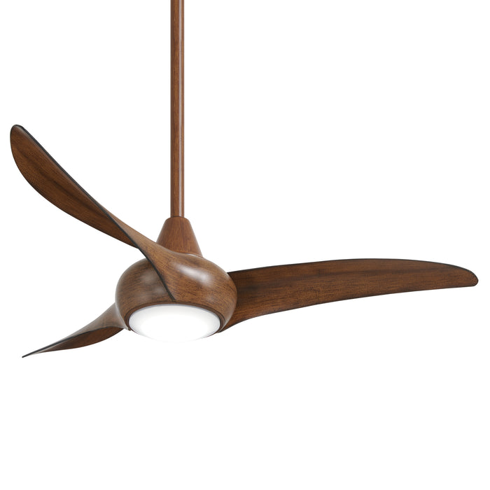 Minka Aire Light Wave 44 in. LED Indoor Koa Ceiling Fan with Remote