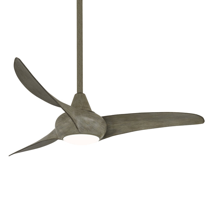 Minka Aire Light Wave 44 in. LED Indoor Driftwood Ceiling Fan with Remote