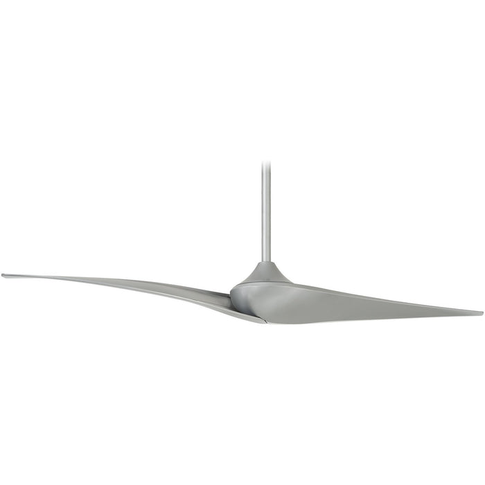 Minka Aire F846-SL Wave II Silver 60" Ceiling Fan with Remote Control