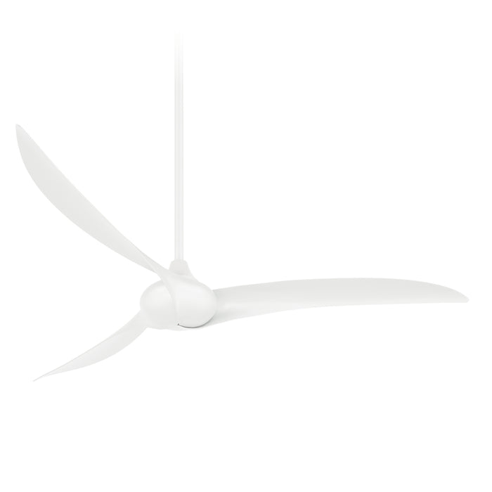 Minka Aire Wave 65 in. Indoor White Ceiling Fan with Remote Control