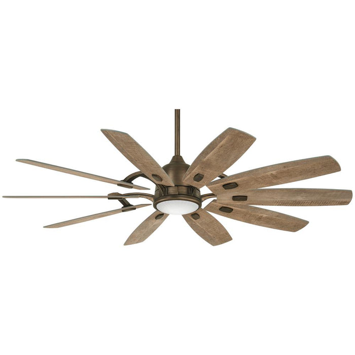 Minka Aire Barn 65 in. LED Indoor Bronze Smart Ceiling Fan with Remote