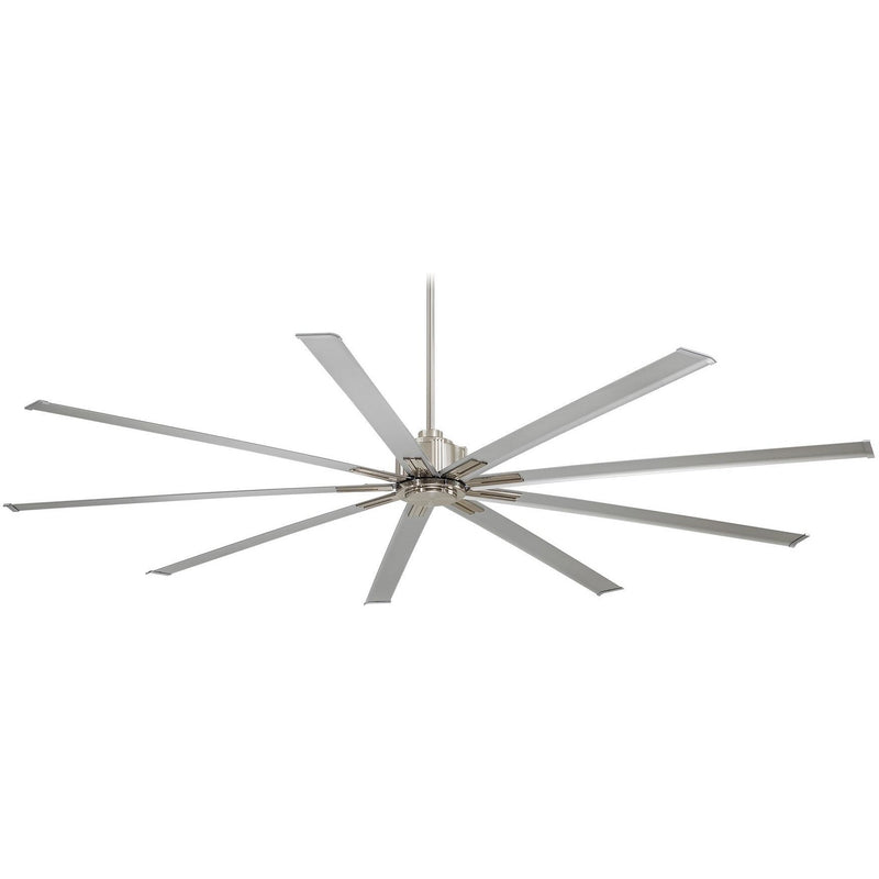 Minka Aire F887-72-BN Xtreme Brushed Nickel 72" Ceiling Fan with Remote Control - ALCOVE LIGHTING