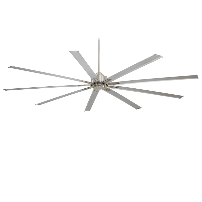 Minka Aire Xtreme 96 in. Indoor Brushed Nickel Ceiling Fan with RemoteControl - ALCOVE LIGHTING