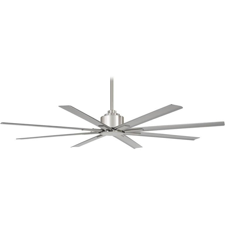 Minka Aire F896-65-BNW Xtreme H2O 65 in. Outdoor Brushed Nickel Wet Ceiling Fan