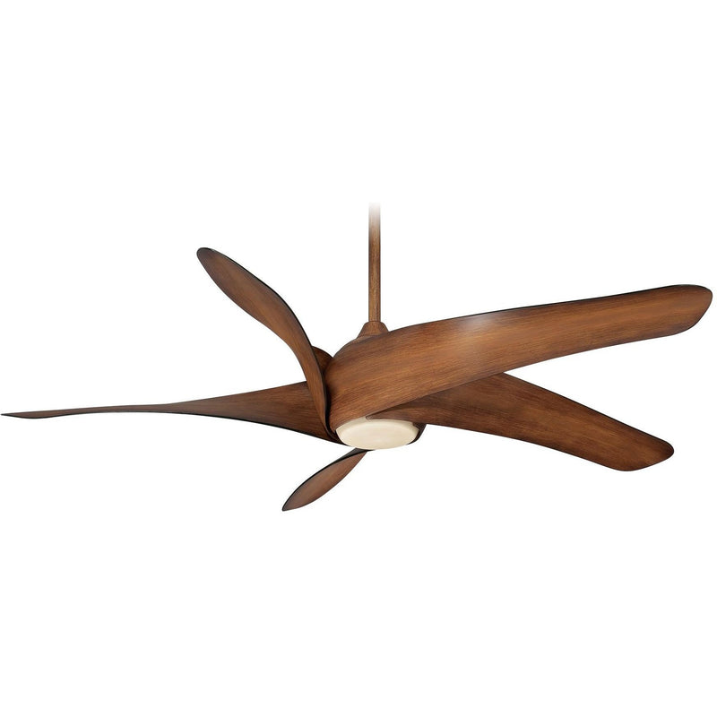 Minka Aire F905L-DK Artemis XL5 Distressed Koa 62" Ceiling Fan with Remote Control - ALCOVE LIGHTING