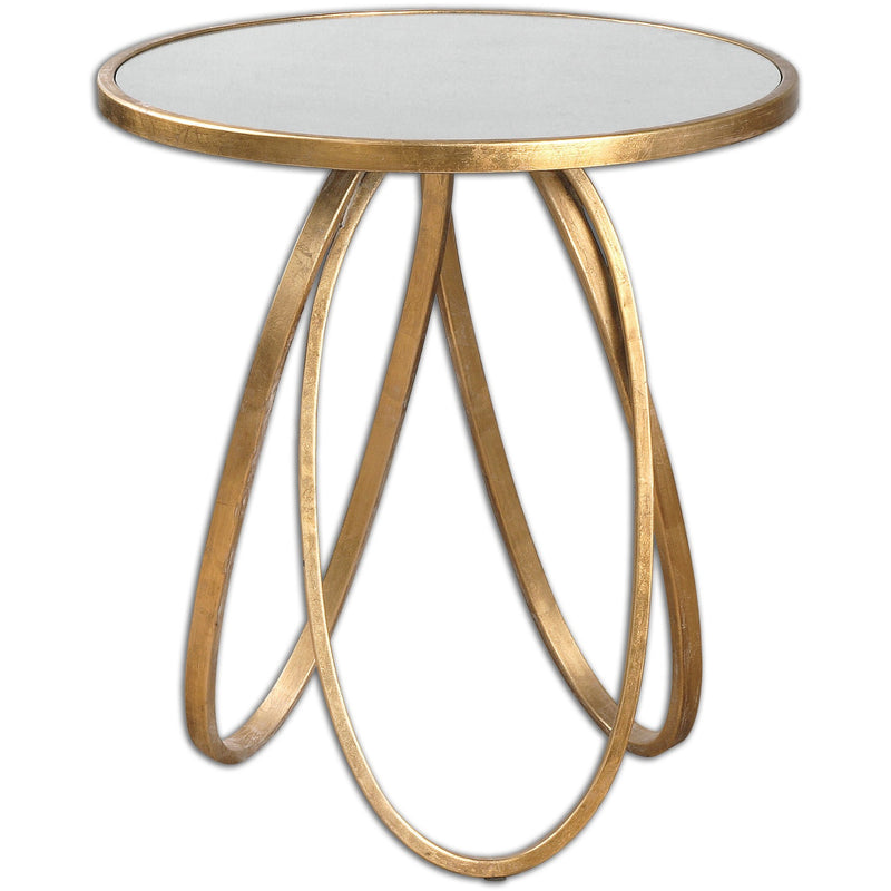 Uttermost 24410 Montrez Gold Accent Table