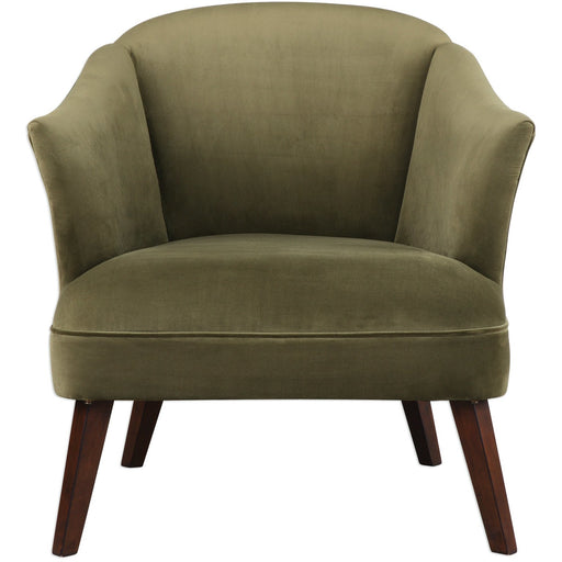 Uttermost 23321 Conroy Olive Accent Chair