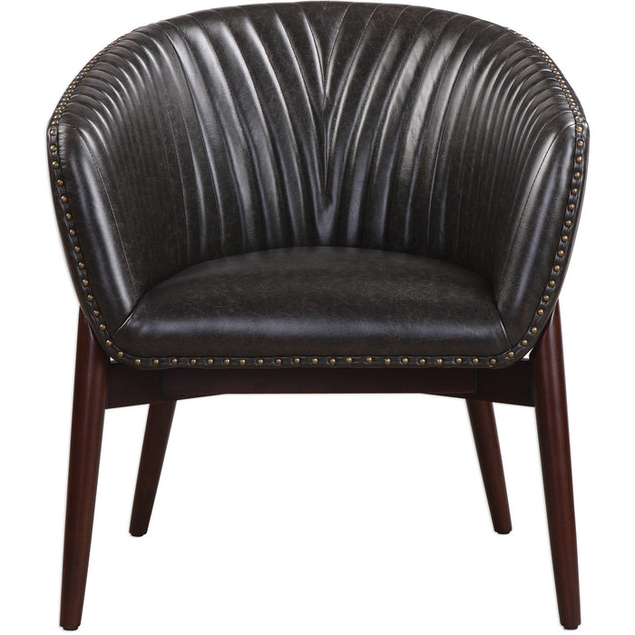 Uttermost 23380 Anders Chenille Accent Chair