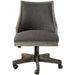 Uttermost 23431 Aidrian Charcoal Desk Chair