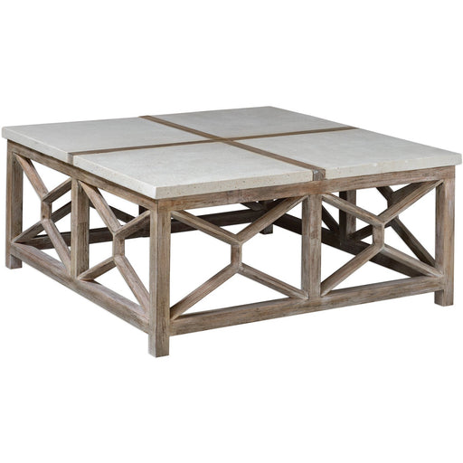 Uttermost 25885 Catali Stone Coffee Table