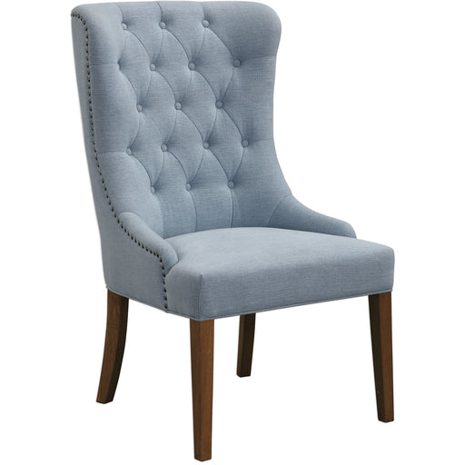 Uttermost 23473 Rioni Tufted Wing Chair