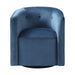 Uttermost 23491 Mallorie Blue Swivel Chair