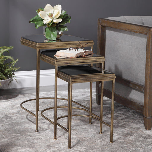 Uttermost 24908 India Nesting Tables, Set of 3