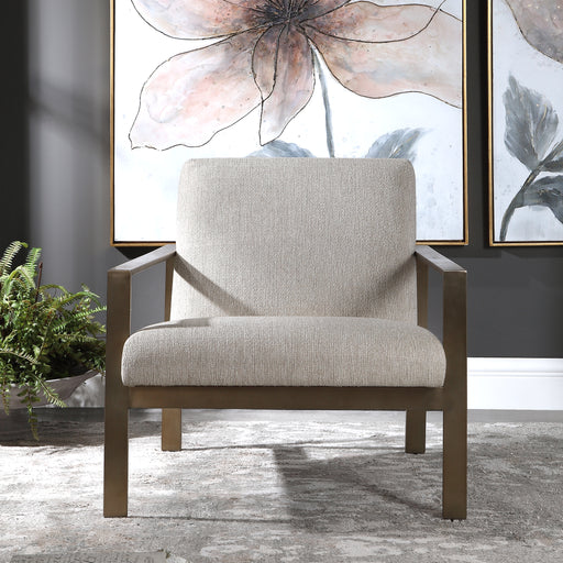 Uttermost 23525 Wills Contemporary Accent Chair