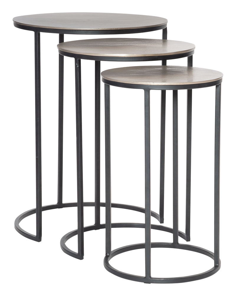 Uttermost 25057 Erik Metal Nesting Tables, Set of 3