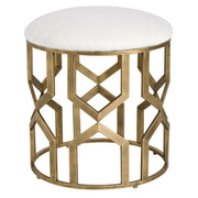 Uttermost 23579 Trellis Geometric Accent Stool