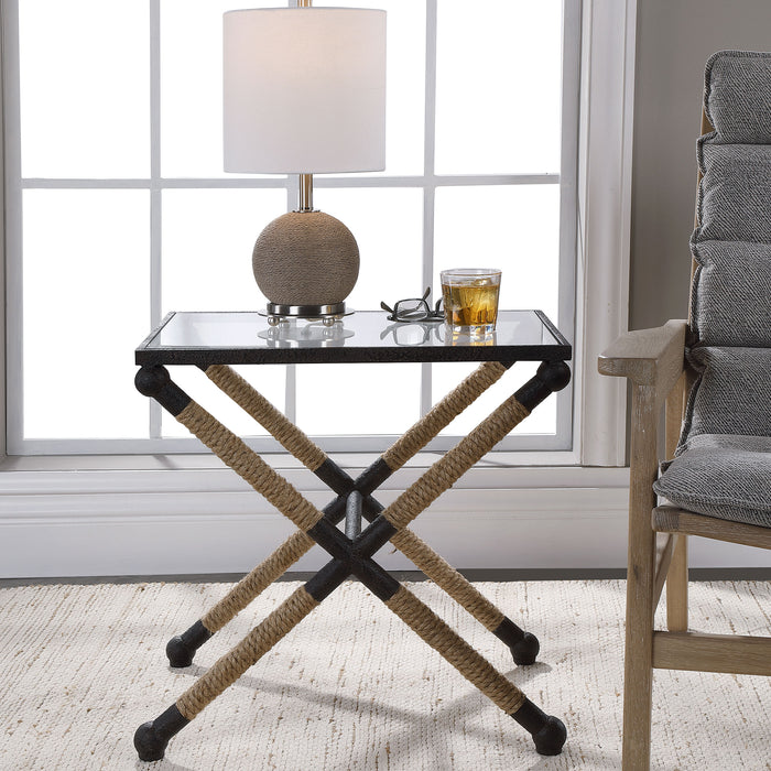 Uttermost Braddock Coastal Accent Table