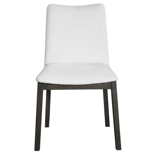 Uttermost Delano White Armless Chair