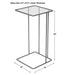 Uttermost Cadmus Pewter Accent Table