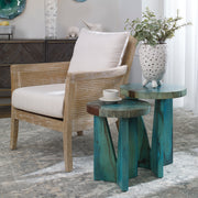 Uttermost Nadette Blue Nesting Tables