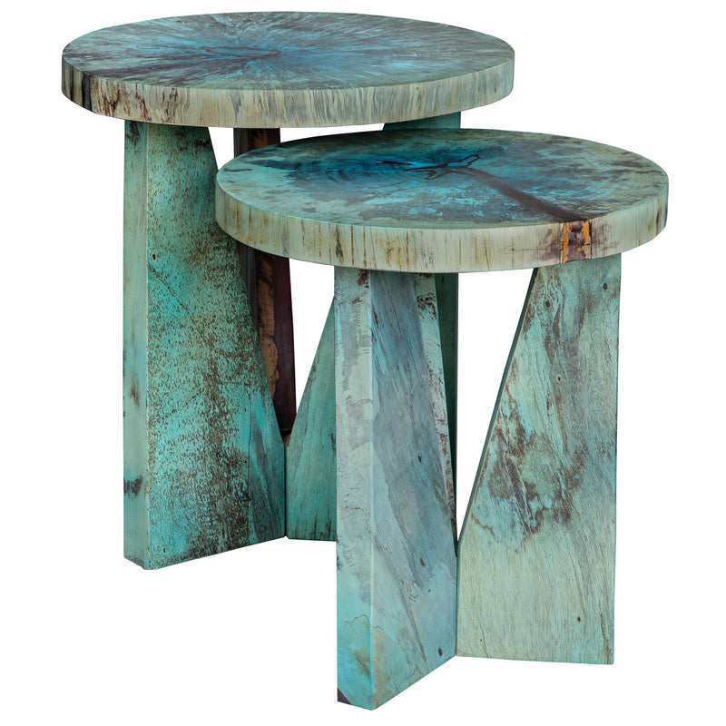Uttermost Nadette Blue Nesting Tables