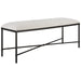 Uttermost Avenham Black Framed Bench