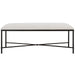 Uttermost Avenham Black Framed Bench