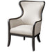 Uttermost 23073 Sandy Wing Back Armchair