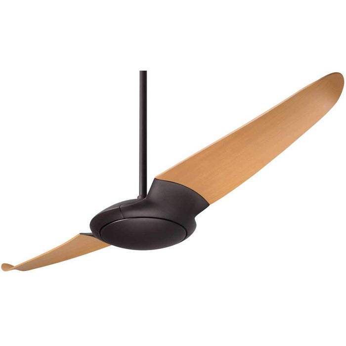 Modern Fan IC/AIR2 Dark Bronze 56" Ceiling Fan with Maple Blades and Remote