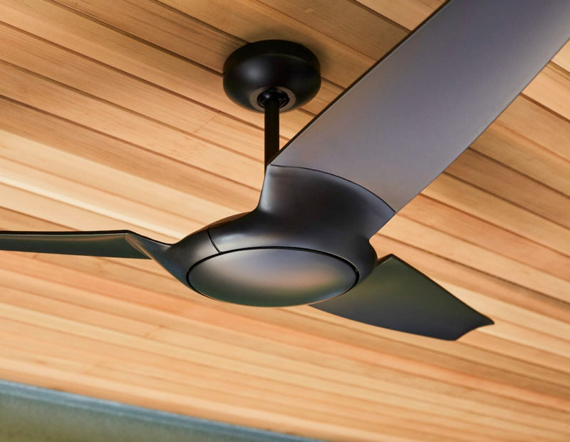 Modern Fan Company IC/Air3 DC 56 in. Dark Bronze Ceiling Fan with Dark Blades and Remote Control