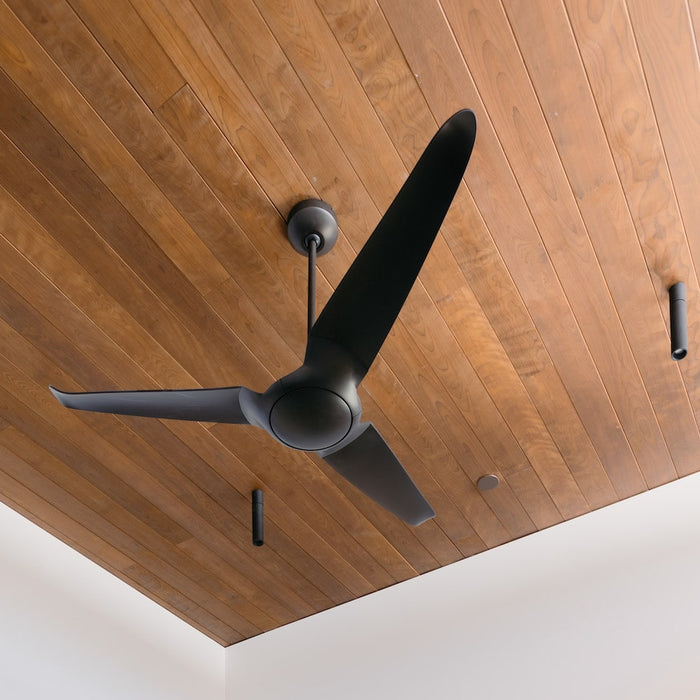 Modern Fan Company IC/Air3 DC 56 in. Dark Bronze Ceiling Fan with Dark Blades and Remote Control