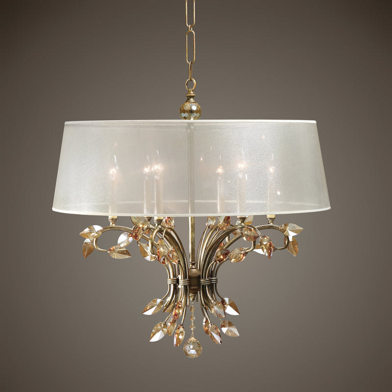 Uttermost 21246 Alenya 6 Lt Shade Chandelier