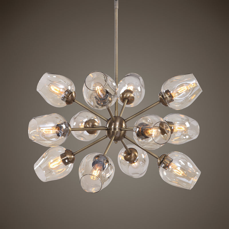 Uttermost 21325 Chet 12 Light Sputnik Chandelier